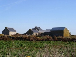 la ferme vue du sud-ouest en novembre 2006